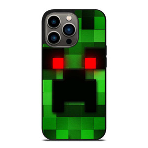 GAME MINECRAFT CREEPER iPhone 13 Pro Case Cover