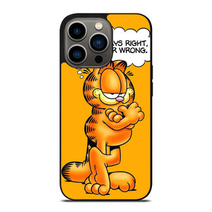 GARFIELD LAZY CAT QUOTE iPhone 13 Pro Case Cover