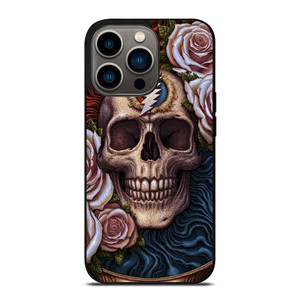 GRATEFUL DEAD SKULL AND ROSE LOGO iPhone 13 Pro Case Cover