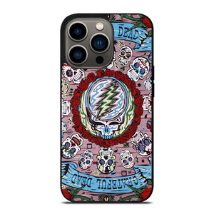 GRATEFUL DEAD SKULL LOGO iPhone 13 Pro Case Cover