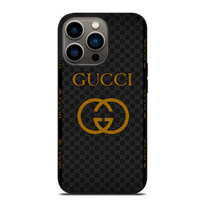 GUCCI ROUND PATTERN iPhone 13 Pro Case Cover