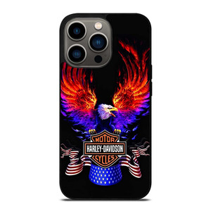 HARLEY DAVIDSON FLAME SWING iPhone 13 Pro Case Cover