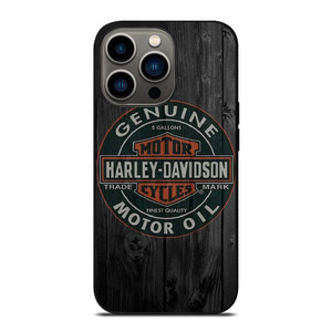 HARLEY DAVIDSON OIL BADGE iPhone 13 Pro Case Cover