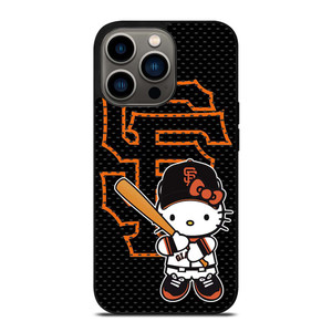 HELLO KITTY SAN FRANCISCO GIANTS MLB iPhone 13 Pro Case Cover