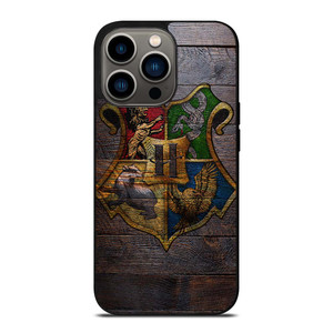 HOGWARTS HARRY POTTER WOODEN LOGO iPhone 13 Pro Case Cover