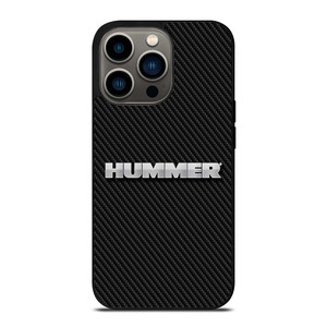 HUMMER CAR LOGO CARBON iPhone 13 Pro Case Cover