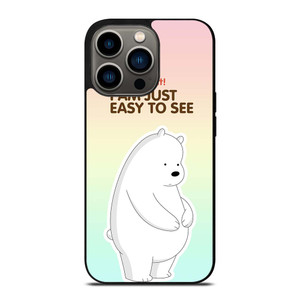 ICE BEAR WE BARE BEARS CARTOON iPhone 13 Pro Case Cover
