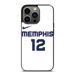JA MORANT MEMPHIS GRIZZLIES WHITE iPhone 13 Pro Case Cover