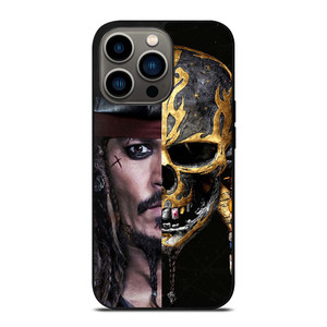 JACK SPARROW PIRATES OF THE CARIBBEAN SKULL iPhone 13 Pro Case Cover