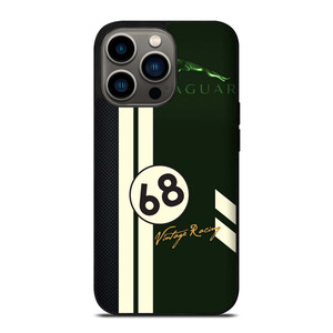 JAGUAR VINTAGE RACING LOGO iPhone 13 Pro Case Cover
