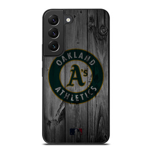 OAKLAND ATHLETICS BASEBALL MLB WOOD LOGO Samsung Galaxy S22 Plus Case Cover