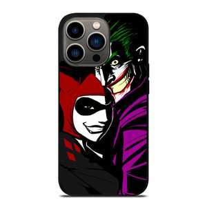 JOKER AND HARLEY QUINN CARTOON iPhone 13 Pro Case Cover