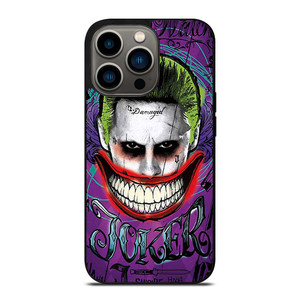 JOKER SUICIDE SQUAD ART iPhone 13 Pro Case Cover