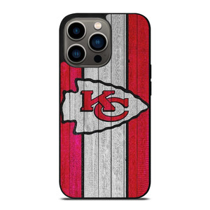 KANSAS CITY CHIEFS WOODEN LOGO iPhone 13 Pro Case Cover KANSAS CITY CHIEFS WOODEN LOGO iPhone 13 Pro Case Cover