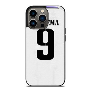 KARIM BENZEMA REAL MADRID 2022 KIT iPhone 13 Pro Case Cover KARIM BENZEMA REAL MADRID 2022 KIT iPhone 13 Pro Case Cover