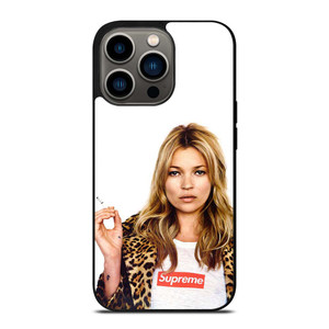 KATE MOSS SUPREME iPhone 13 Pro Case Cover