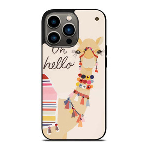 KATE SPADE CAMEL OH HELLO iPhone 13 Pro Case Cover