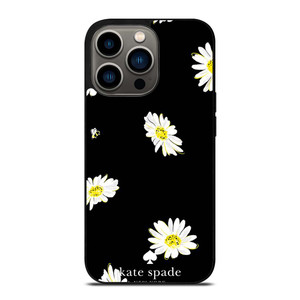 KATE SPADE FLOWER IN BLACK iPhone 13 Pro Case Cover
