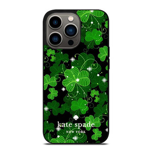 KATE SPADE GREEN LEAFS iPhone 13 Pro Case Cover