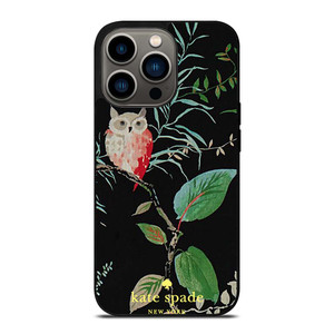 KATE SPADE OWLISH BLACK iPhone 13 Pro Case Cover KATE SPADE OWLISH BLACK iPhone 13 Pro Case Cover