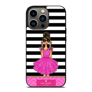 KATE SPADE PINK GIRLS iPhone 13 Pro Case Cover