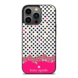 KATE SPADE PINK POLKADOTS iPhone 13 Pro Case Cover