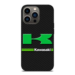 KAWASAKI LOGO CARBOON iPhone 13 Pro Case Cover