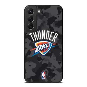OKLAHOMA CITY THUNDER BLACK CAMO Samsung Galaxy S22 Plus Case Cover