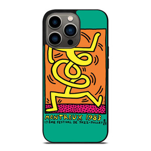 KEITH HARING MONTREUX 1983 iPhone 13 Pro Case Cover KEITH HARING MONTREUX 1983 iPhone 13 Pro Case Cover