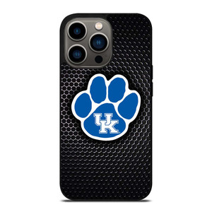 KENTUCKY WILDCATS METAL LOGO iPhone 13 Pro Case Cover