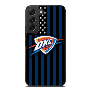 OKLAHOMA CITY THUNDERS NBA USA FLAG Samsung Galaxy S22 Plus Case Cover