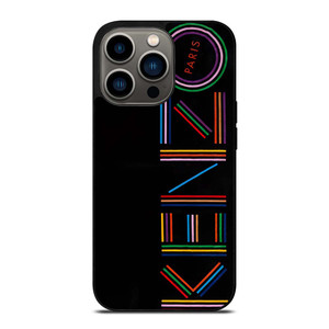KENZO PARIS COLORFUL LOGO iPhone 13 Pro Case Cover