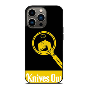 KNIVES OUT DANIEL CRAIG SILHOUETTE iPhone 13 Pro Case Cover