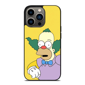 KRUSTY THE CLOWN CARTOON iPhone 13 Pro Case Cover