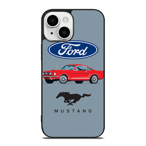 1965 FORD MUSTANG ILLUSTRATION iPhone 13 Mini Case Cover 1965 FORD MUSTANG ILLUSTRATION iPhone 13 Mini Case Cover
