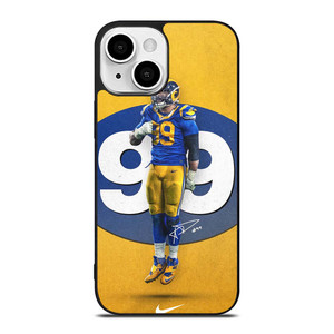 AARON DONALD 99 LOS ANGELES RAMS iPhone 13 Mini Case Cover AARON DONALD 99 LOS ANGELES RAMS iPhone 13 Mini Case Cover