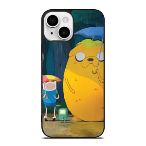 ADVENTURE TIME MY NEIGHBOUR TOTORO iPhone 13 Mini Case Cover ADVENTURE TIME MY NEIGHBOUR TOTORO iPhone 13 Mini Case Cover