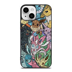 ALL POKEMON EEVEE MOZAIC iPhone 13 Mini Case Cover
