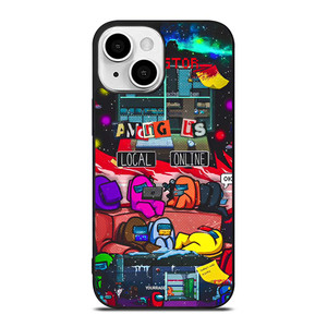 AMONG US LOCAL ONLINE iPhone 13 Mini Case Cover AMONG US LOCAL ONLINE iPhone 13 Mini Case Cover