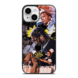 ASAP ROCKY RAPPER COLLAGE iPhone 13 Mini Case Cover ASAP ROCKY RAPPER COLLAGE iPhone 13 Mini Case Cover