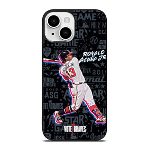 ATLANTA BRAVES ACUNA SHOOT WALL iPhone 13 Mini Case Cover ATLANTA BRAVES ACUNA SHOOT WALL iPhone 13 Mini Case Cover
