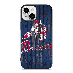 ATLANTA BRAVES RUSTY WOOD iPhone 13 Mini Case Cover