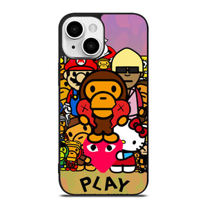 BAPE BABY MILO PLAY iPhone 13 Mini Case Cover BAPE BABY MILO PLAY iPhone 13 Mini Case Cover