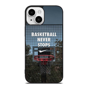 BASKETBALL NEVER STOPS RING iPhone 13 Mini Case Cover BASKETBALL NEVER STOPS RING iPhone 13 Mini Case Cover