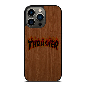 THRASHER SKATEBOARD WOODEN LOGO iPhone 13 Pro Case Cover THRASHER SKATEBOARD WOODEN LOGO iPhone 13 Pro Case Cover