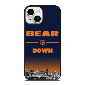 BEAR DOWN CHICAGO BEARS 3 iPhone 13 Mini Case Cover BEAR DOWN CHICAGO BEARS 3 iPhone 13 Mini Case Cover