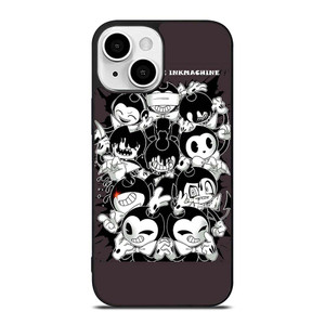 BENDY AND THE INK MACHINE COLLAGE iPhone 13 Mini Case Cover BENDY AND THE INK MACHINE COLLAGE iPhone 13 Mini Case Cover