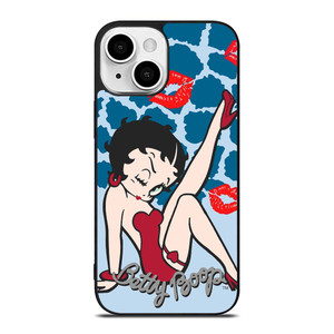 BETTY BOOP KISS CARTOON iPhone 13 Mini Case Cover
