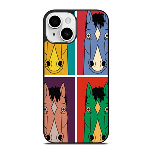 BOJACK HORSEMAN COLORFULL COLLAGE iPhone 13 Mini Case Cover BOJACK HORSEMAN COLORFULL COLLAGE iPhone 13 Mini Case Cover