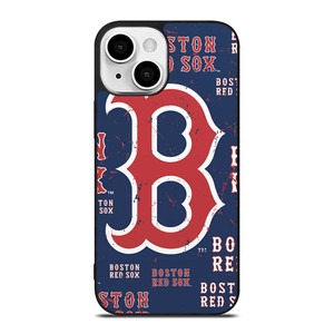 BOSTON RED SOX LOGO COLLAGE iPhone 13 Mini Case Cover